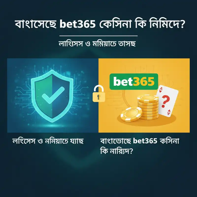 bet365 casino লাইসেন্স ও নিরাপত্তা